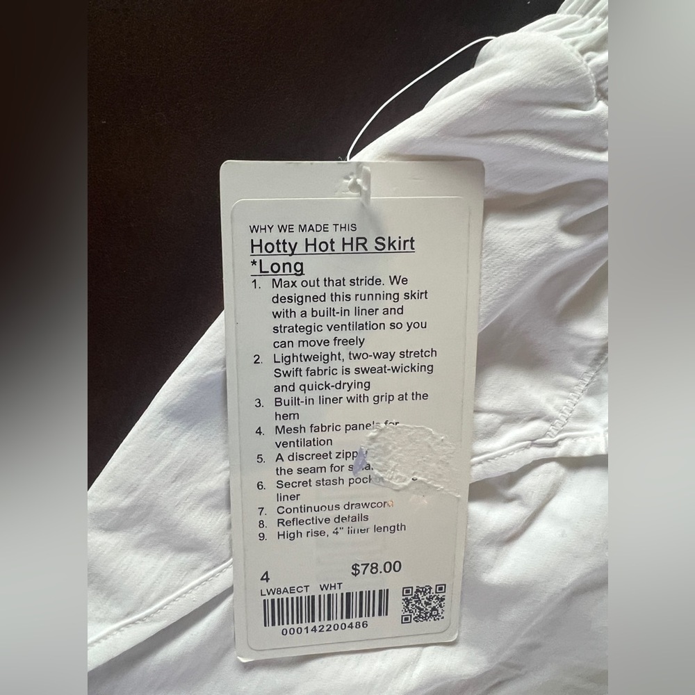 Very cute lululemon tennis skirt.